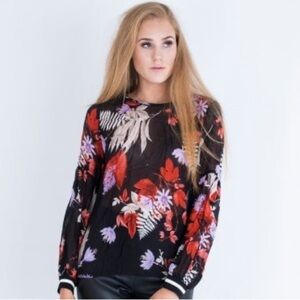 Inwear copenhagen Flower Print Blouse Womens top tropical print
